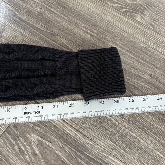 VTG Ralph Lauren Sport Turtleneck Sweater Mens M Cable Knit Pullover 90s Y2K - Picture 10 of 16